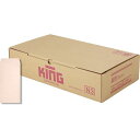 ★10%OFFクーポン 〜25日23:59迄★【ケース販売】長3封筒 80g/m2 枠ナシ スミ貼 161322 長3 ソフトピンク KING