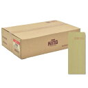 ★10%OFFクーポン 〜25日23:59迄★【ケース販売】長4封筒 筋入クラフト 32g/m2 センター貼 20407 KING
