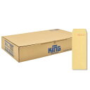 ★10%OFFクーポン 〜25日23:59迄★【ケース販売】長40封筒封筒 クラフト 85g/m2 スミ貼 20600 KING