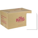 ★10%OFFクーポン 〜25日23:59迄★【ケース販売】角2封筒 白特A 80g/m2 スミ貼 80403 KING