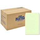 ★10%OFFクーポン 〜25日23:59迄★【ケース販売】角A4封筒 85g/m2 スミ貼 11026 ウグイス KING