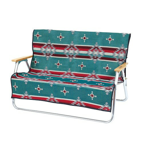 CSネイティブラグ ベンチ用カバー(ブルー) UP-2666 ブルー CAPTAIN STAG