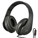 AudioComm ヘッドホン スマートフォン用 ブラック HP-H250N-K OHM