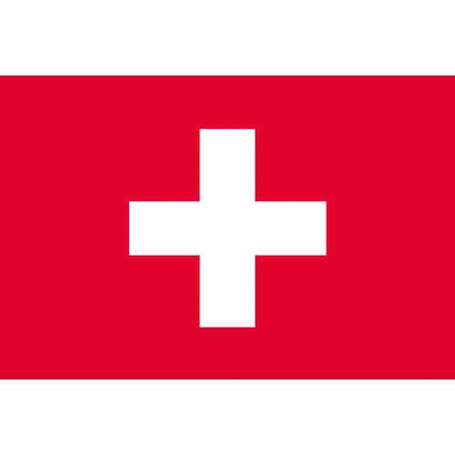 楽天DCMオンライン卓上旗（16×24cm）スイス 406341 東京製旗
