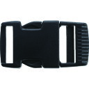 樹脂製バックル 20mm幅用 10個入 KTYB20 ベルト幅20mm TRUSCO