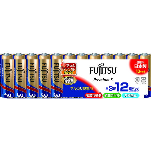 アルカリ乾電池単3 PremiumS (12本入) LR6PS(12S) 12個入り FDK アルカリ乾電池単3 PremiumS (12本入) LR6PS(12S) 12個入り FDK