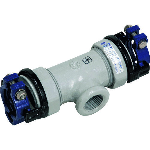 塩ビ管用継手 SKX枝部めねじ付チーズ V16×15A SKXMTV16X15 SKカワニシ