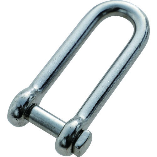 ロング角頭シャックル ステンレス製 D寸法12mm (1個=1袋) TLKS12 ねじ径:W1/2 TRUSCO