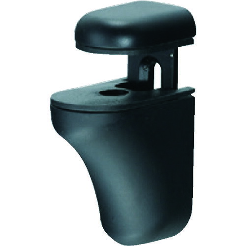 棚グリップ 2〜21mm用 TSG221-BK 黒艶消し TRUSCO