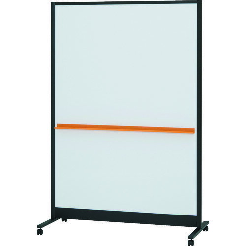 パーテーションホワイトボード W1200×H1800 TWB1218DSKBK W1200×H1800 TRUSCO