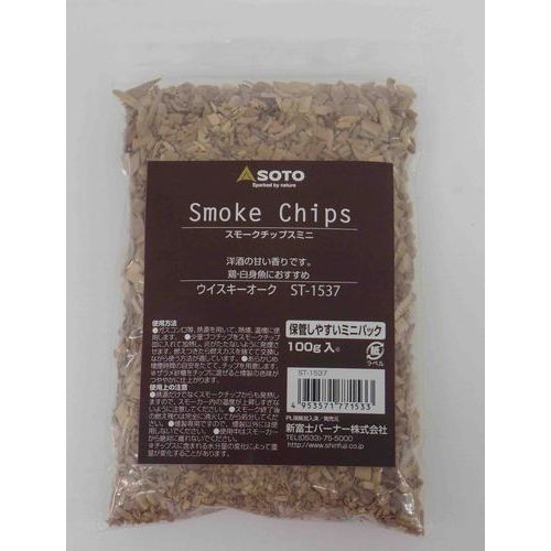 スモークチップス ミニ ウィスキ― 内容量:100g SOTO