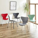 【2脚セット】スタッキングチェアー cc-ari-gy-2 グレー 500×500×810mm 後藤家具物産