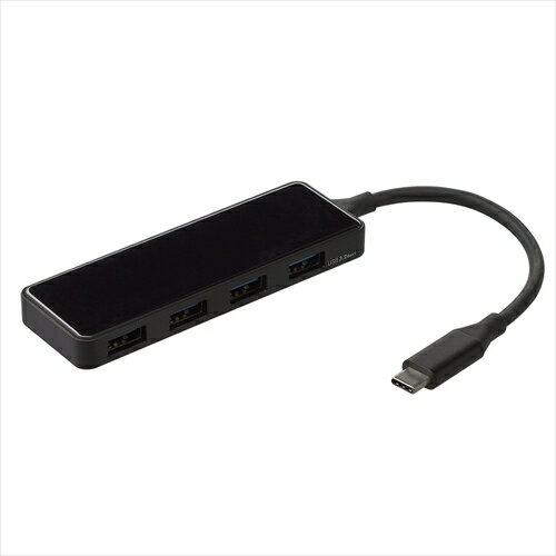 USB3.2Gen1Type-C4PϊKXnu/ubN UH-C3234BK Nakabayashi