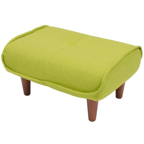 日本製 ポケットコイルオットマン A281p-562GRN ダリアングリーン 一人掛け セルタン