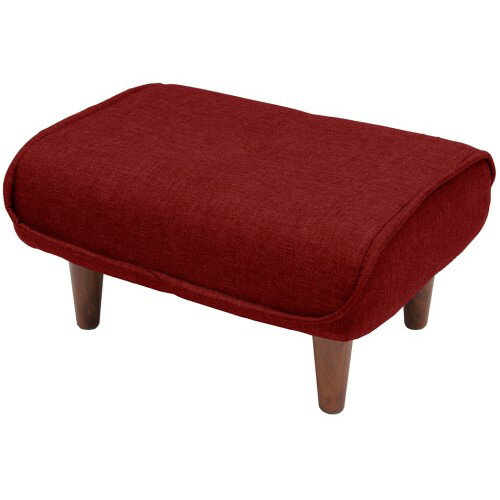 日本製 ポケットコイルオットマン A281p-586RED タスクレッド 一人掛け セルタン