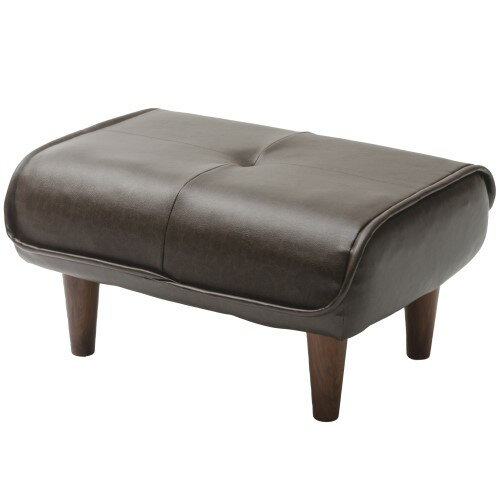 日本製 ポケットコイルオットマン A281p-678DBR ダークブラウン 一人掛け セルタン