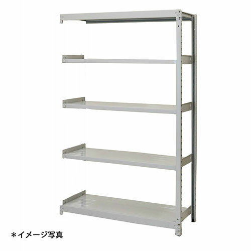 樂天商城 - 【法人限定】(増連)軽中量スチールラックATS型200kgボルトレス ATS44605C 5段増連 (約)高さ1200X巾1200奥行600mm 浅香工業