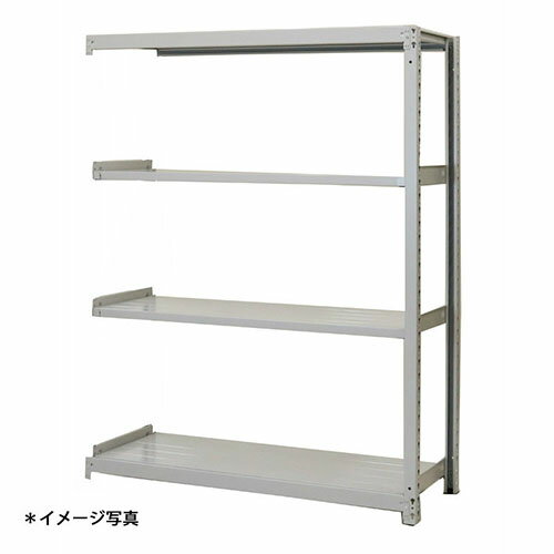 樂天商城 - 【法人限定】(増連)軽中量スチールラックATS型200kgボルトレス ATS55454C 4段増連 (約)高さ1500X巾1500奥行450mm 浅香工業