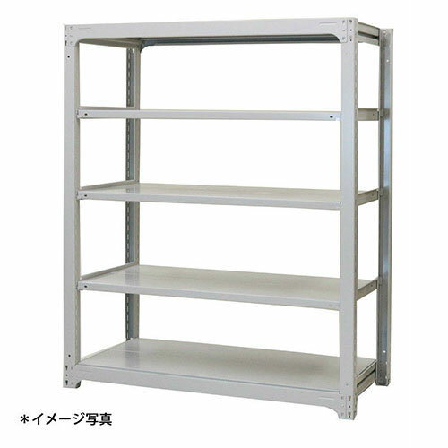 樂天商城 - 【法人限定】(単体)中量スチールラックAMBL型300kgボルトレス AMBL65S5S 5段単体 高さ(約)1800X巾1500X奥行480m 浅香工業