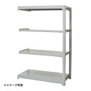 【法人限定】(増連)中量スチールラックAMBH型500kgボルトレス AMBH43M4C 4段増連 ●(約)高さ1200X巾900X奥行620mm 浅香工業(3)