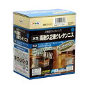 水性2液ウレタンニス 300gセット 透明(クリヤ) アサヒペン