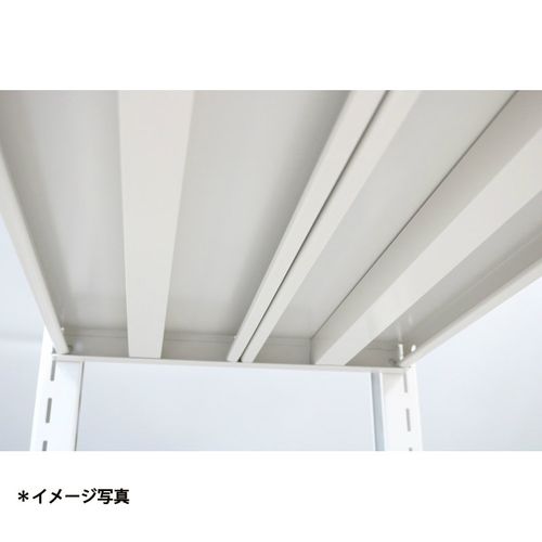 【法人限定】(増連)中量スチールラックAMBH型500kgボルトレス AMBH76S5C 5段増連 ●(約)高さ2100X巾1800X奥行480mm 浅香工業