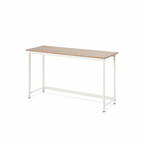 ベーシックデスク BDK-1240 ライトナチュラル/ホワイト 1200×400×700mm アイリスオーヤマ...