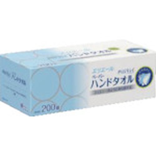 Puls+キレイ ペーパーハンドタオル ボックス 200W 823350 エリエール