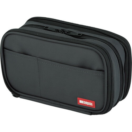 ペンケース トリプル A755624 黒 ブックタイプ リヒト