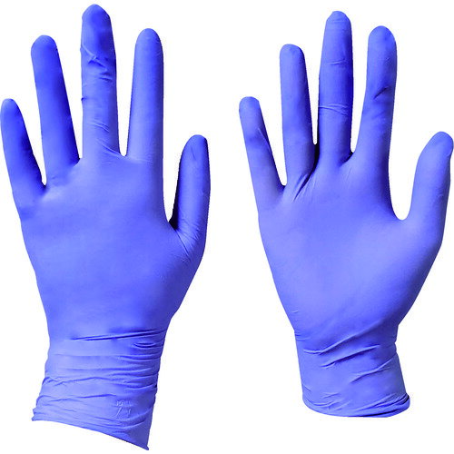 使い捨てニトリルグローブ グレイシアハイジーン Lサイズ(125枚/パック) GH0401 モレーン