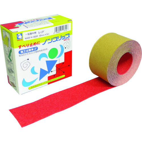 樂天商城 - NCA ノンスリップテープ 50×5m 赤 NSP505R NCA