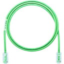 カテゴリ5E細径パッチコード 1m グレー UTP28CH1MGY パンドウイット