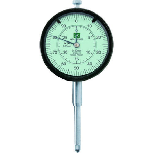 ロングストロークダイヤルゲージ 文字盤58mm WDI3058SP 測定範囲0-30mm SK