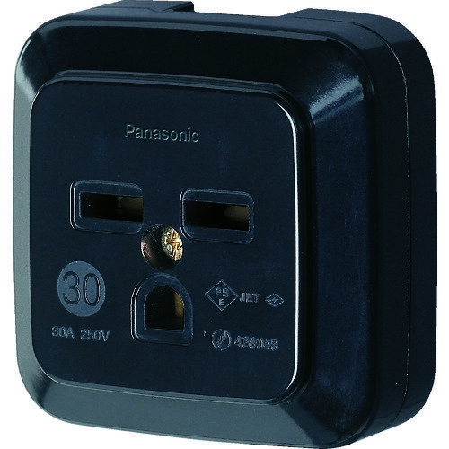 接地2P30A角型コンセント 薄型 ミルキーホワイト WK36301BP Panasonic