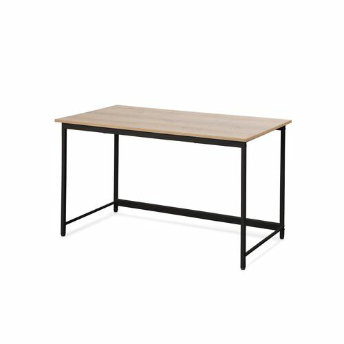 ベーシックデスク BDK-1260 ライトナチュラル/ブラック 1200×600×700mm アイリスオーヤマ