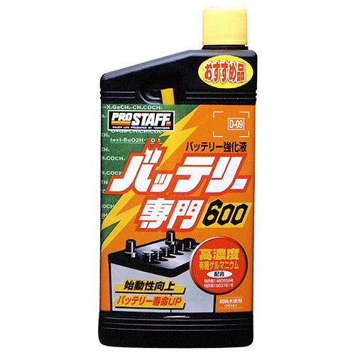 バッテリー専門600 D09 プロスタッフ