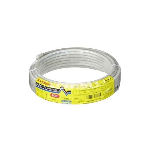 同軸ケーブル S4CFB10M(H)-P 10m マスプロ電工