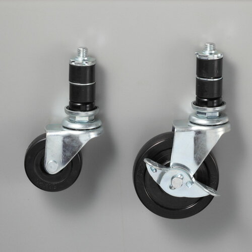 【Nシリーズ】GFun Nシリーズ用キャスター Φ100 SGF-0479 車輪部:ゴム Φ100 ブレーキ付 G-Fun