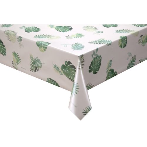 【切り売り】 テーブルクロス SLV-203 1mあたり モンステラ meiwa