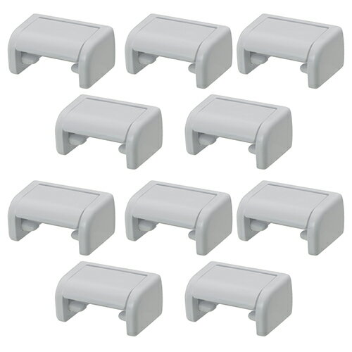 ワンタッチペーパホルダ10個 GA-NC014 ホワイト ホワイト GAONA