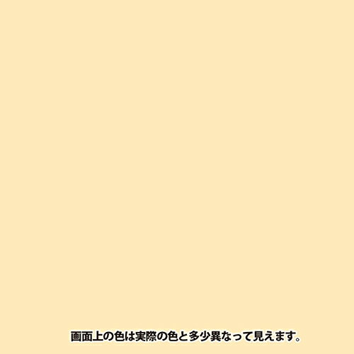 水性シリコン外かべ用 14L つや消しアイボリー カンペハピオ