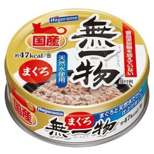 (株) 無一物 まぐろ 70g|ペット用品・フード 猫用品・グッズ キャットフード・猫缶詰 猫缶（成猫用）