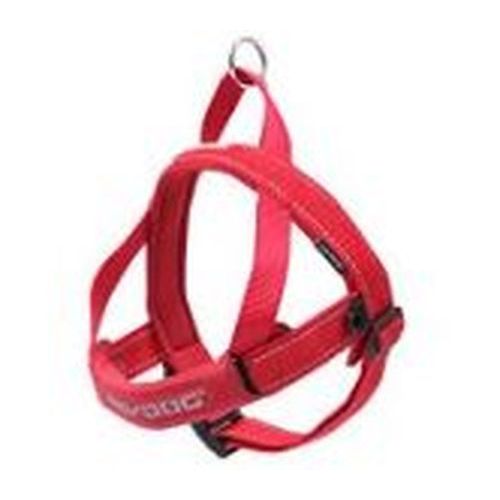 イージードッグ クイックハーネスレッド M 新東亜交易(株)