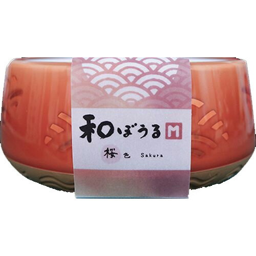 和ぼうる青海波 桜色 M ドギーマンハヤシ(株)用品営業部