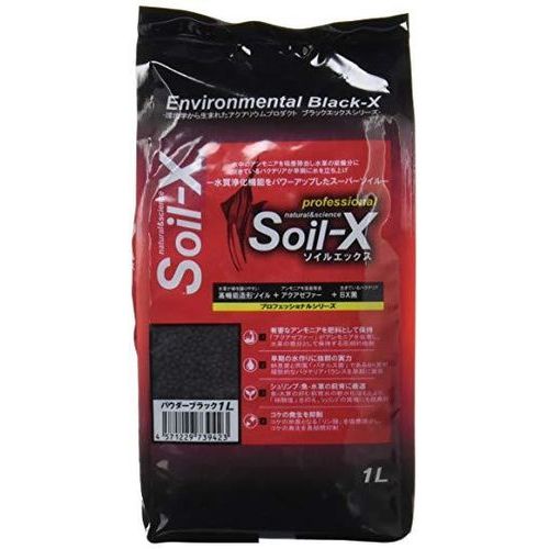 ソイルエックス パウダー ブラック 1L (株)B-blast