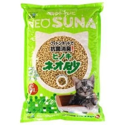 (株)コーチョー ネオ砂 ヒノキ 6L ペット用品・フード 猫用品・グッズ 猫用おもちゃ・室内用品  ...