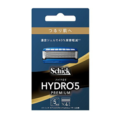 プレミアムつるり肌替刃 替刃4個入 ハイドロ5