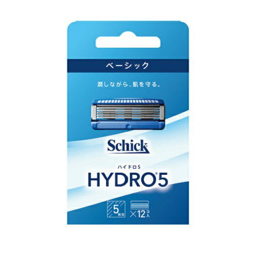 ベーシック替刃 替刃12個入 ハイドロ5
