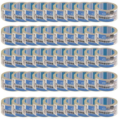 SC-01超透明梱包テープ 50巻入 J6120 幅48mmx長さ50m ニトムズ