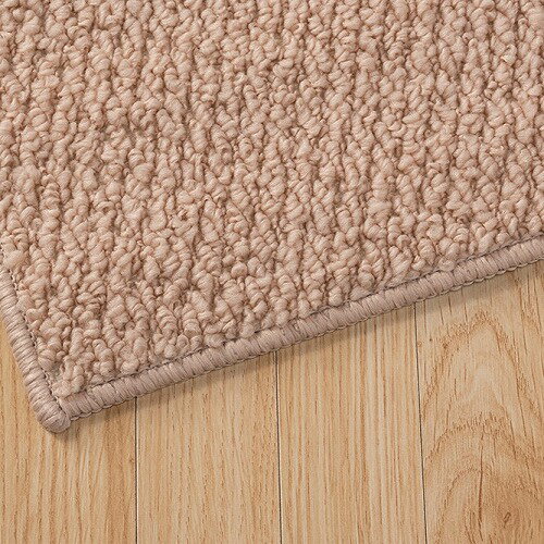 無地調のなかに凹凸があるカーペット ポルコ 日本製 防音 防ダニ アレルブロック 床暖対応 PL-7 ローズ 江戸間6帖 約261X352cm スミノエ ラグ ラグマット カーペット 絨毯 防音 防ダニ 床暖房対応 アレルブロック 北欧 おしゃれ